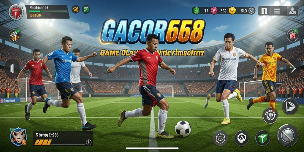 GACOR668 menampilkan aksi seru dalam permainan olahraga.