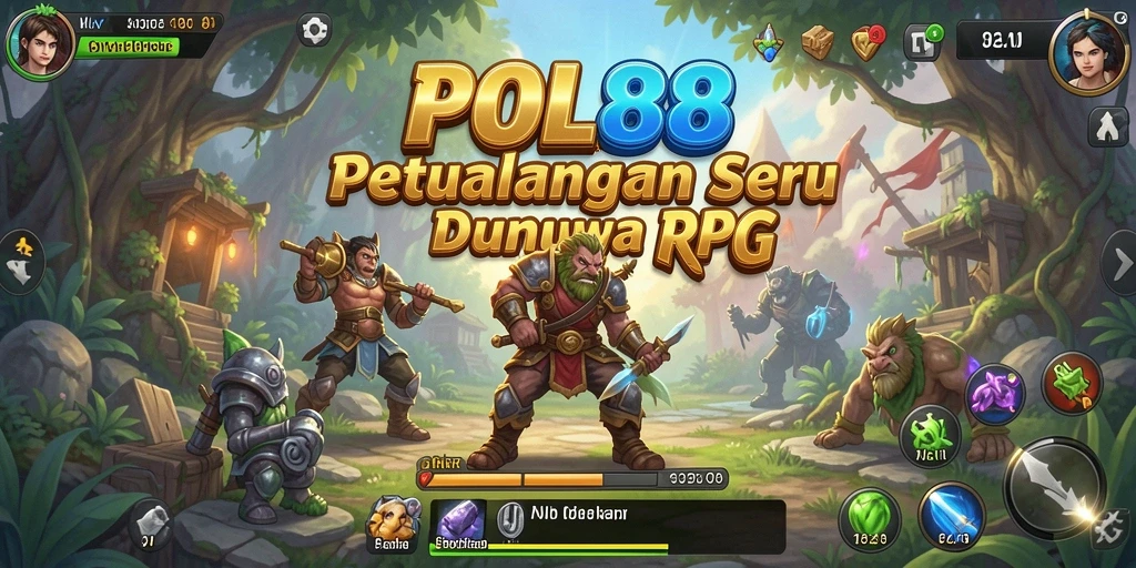 Tampilan gameplay POL88 yang epik dan mendebarkan dalam dunia RPG.