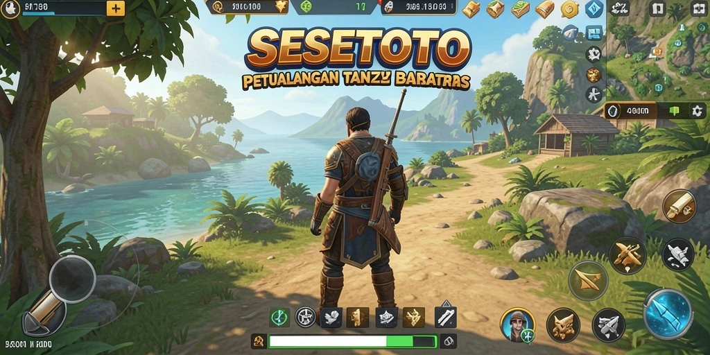 Gameplay SESETOTO yang mengasyikkan di dunia terbuka.