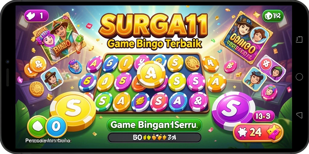 Tampilan gameplay seru dalam permainan Bingo SURGA11.