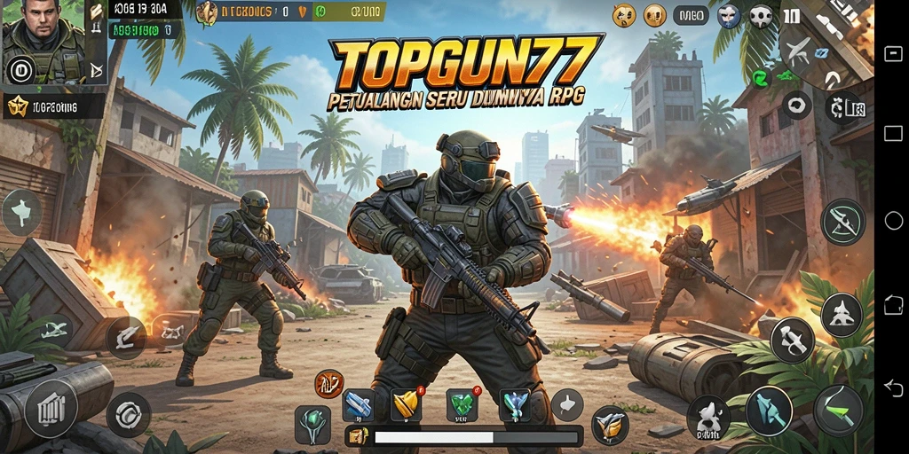 Gameplay seru dalam dunia RPG yang menakjubkan.